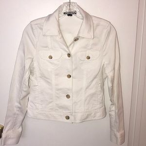 Theory denim  jacket - off white, light weight